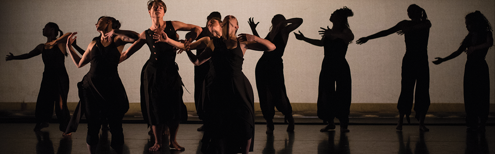 A group of dancers from Christoper Walker's Yallas