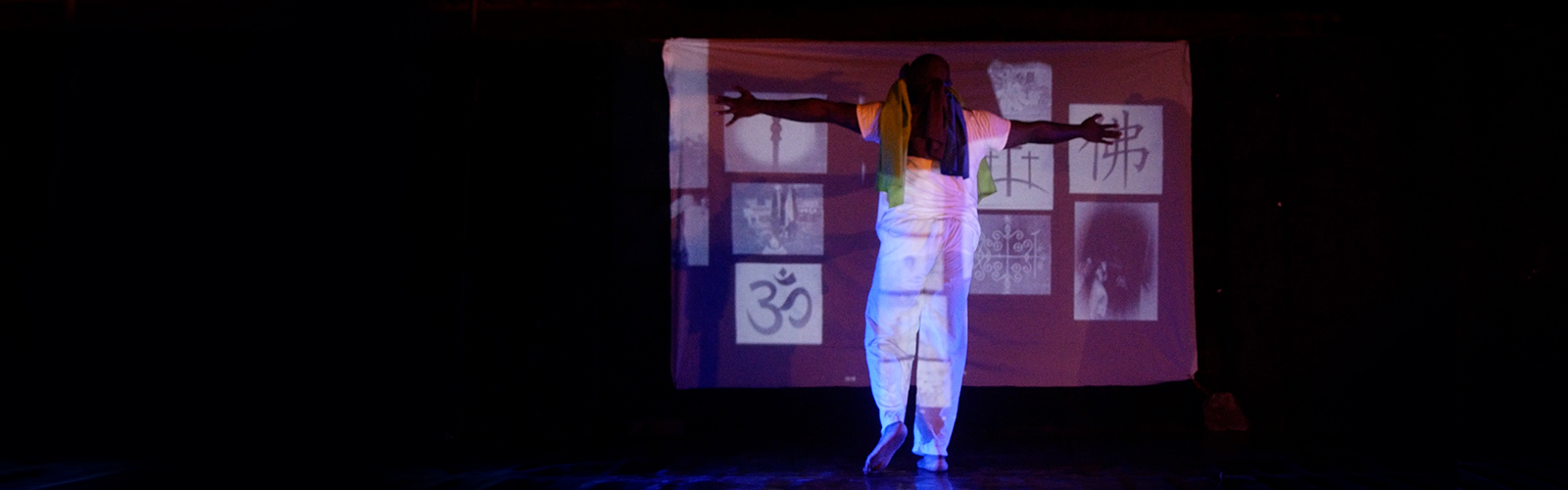 performer on stage